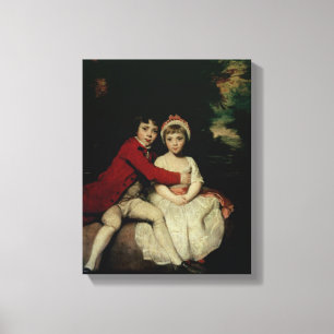 Toile John Parker et sa soeur Theresa, 1779