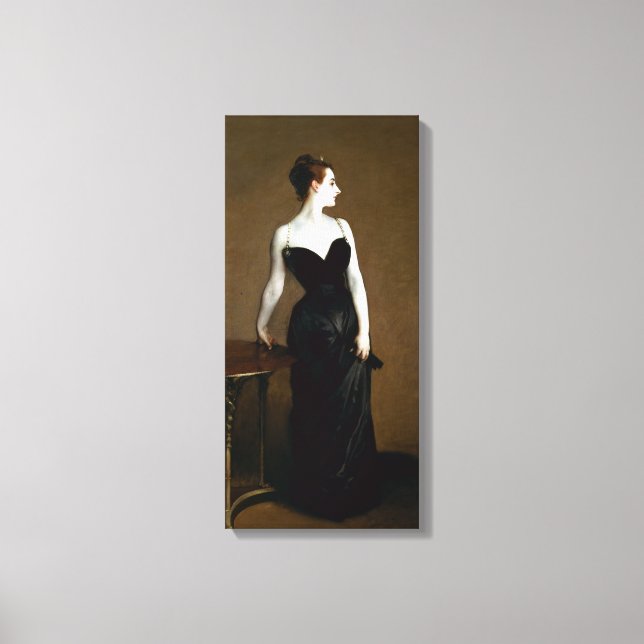 Toile John Singer Sargent Madame X (Recto)
