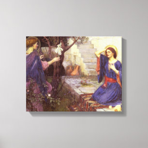 Toile John William Waterhouse - L'annonce