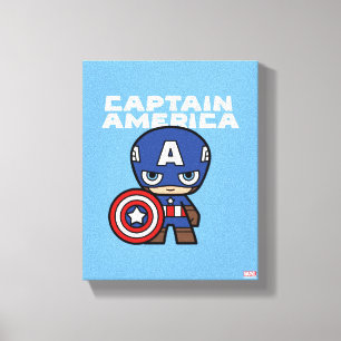 Toile Joli Mini Captain America