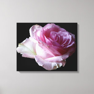 Toile Joli rose rose floral moderne simple chic chic chi