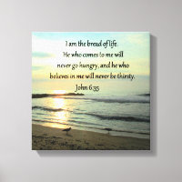 JOLIE JOHN 6:35 DESIGN PHOTO DE LEVER