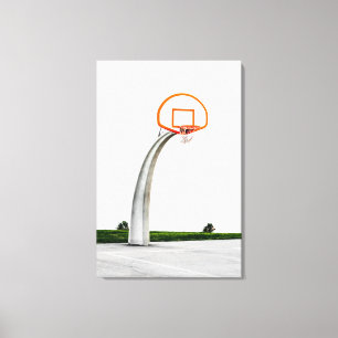 Toile Jolie oeuvre de basket-ball