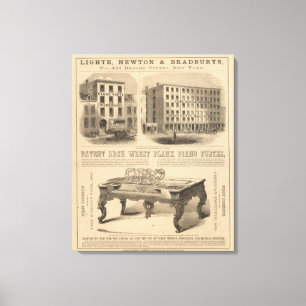 Toile Jones, blanc et dépôts dentaires de McCurdy