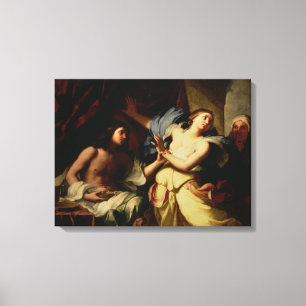 Toile Joseph avec l'épouse de Potiphar