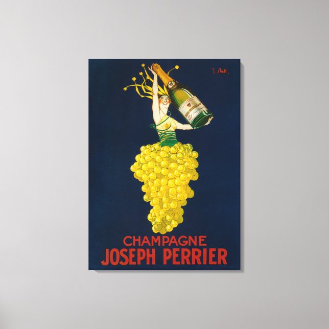 Toile Joseph Perrier Champagne Poster promotionnel (Recto)