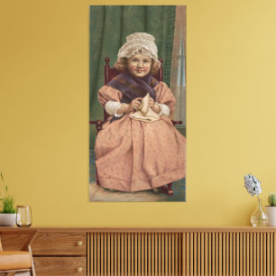 Toile  Jouant grand-mère 