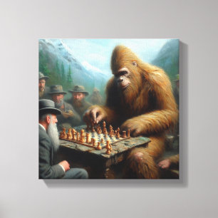 Toile Jouer aux échecs