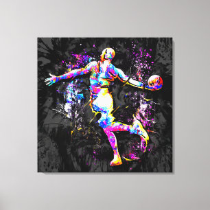 Toile Joueur de basket-ball - B-Ball Slam Dunk - Streetb