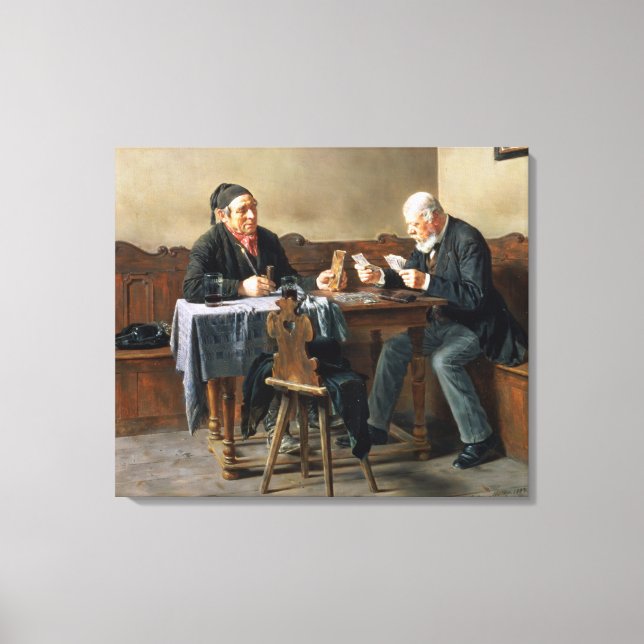 Toile Jour de la paye, 1887 (Recto)