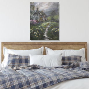 Toile "Jour de Soupe - Un Cottage Anglais" 