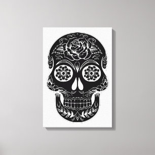 Toile Jour du crâne mort