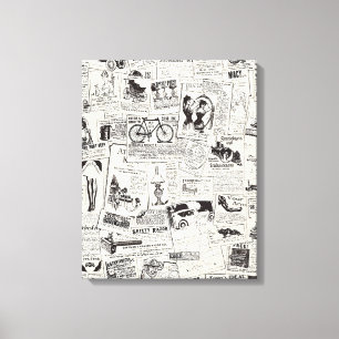Toile Journal vintage