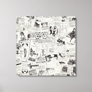 Toile Journal vintage