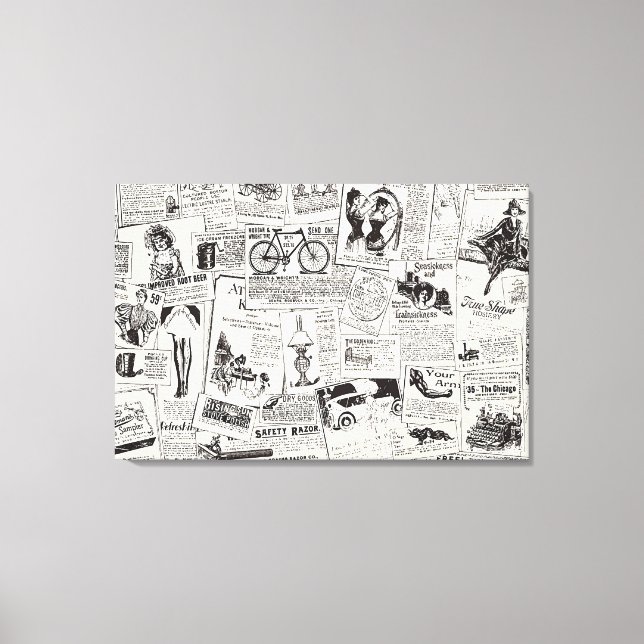 Toile Journal vintage (Recto)