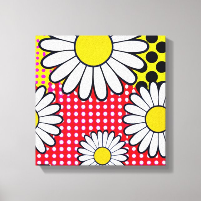 Toile Jours de marguerite (Recto)