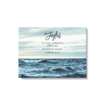 Joyeux Dans L'Espoir Christian Inspiration Océan