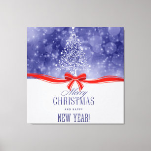 Toile Joyeux Noël et Bonne Année