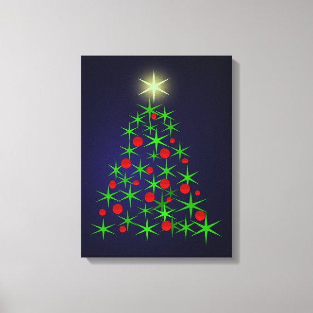 Toile Joyeux Noël et Joyeuses fêtes (Recto)