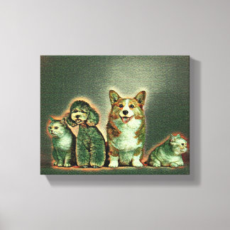 Toile Joyeux travail pour animaux de compagnie