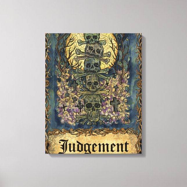 Toile Jugement (Recto)
