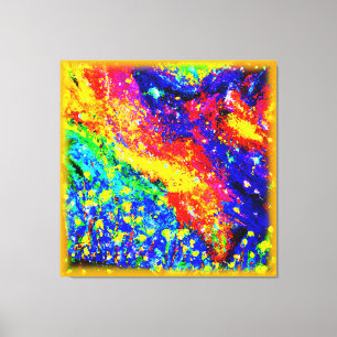 Toile Jungle Dancing in the Sky. Commandez dès maintenan