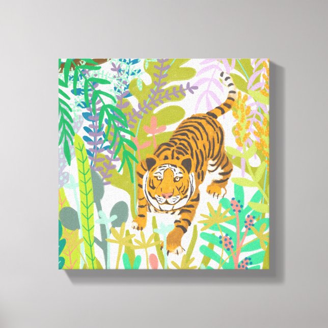 Toile Jungle Roar - Tigre (Recto)