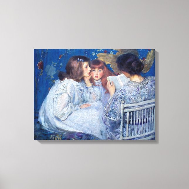 Toile Jungle Tales par James Shannon. (Recto)