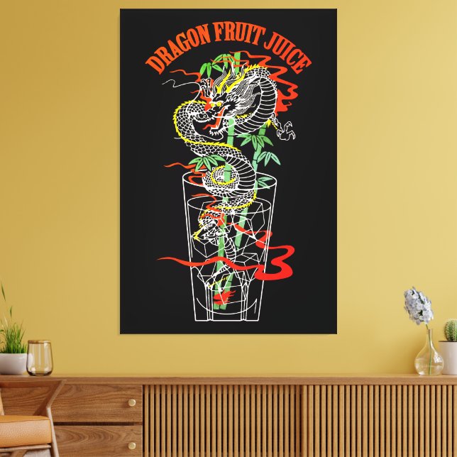 Toile Jus de fruits de dragon (Insitu(Salon))