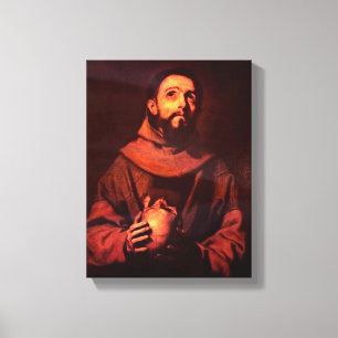 Toile Jusepe de Ribera - le St Francis d'Assisi