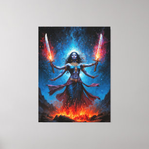 Toile Kali ascendant