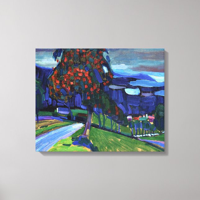 Toile Kandinsky - Automne à Murnau (Recto)