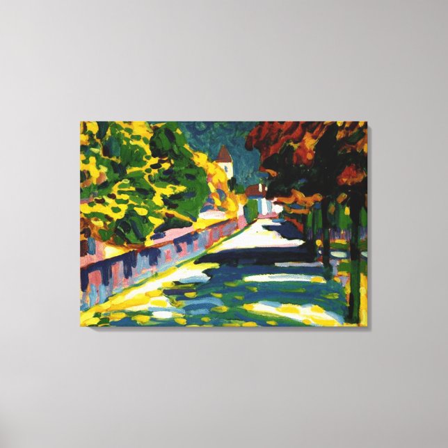 Toile Kandinsky - Automne en Bavière (Recto)