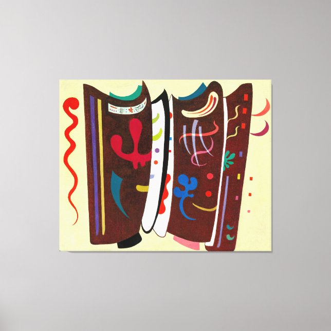 TOILE KANDINSKY - BROWN AVEC SUPPLÉMENT - 1935 - (Recto)