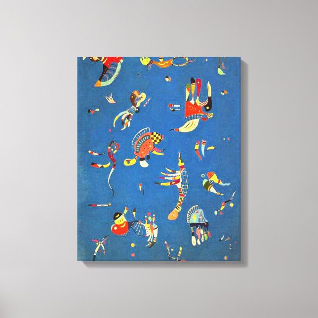 Toile Kandinsky - Ciel bleu (Recto)