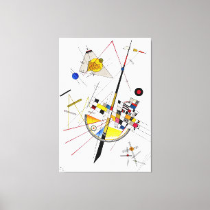 Toile KANDINSKY - DELICATE TENSION - 1923 - Bauhaus -