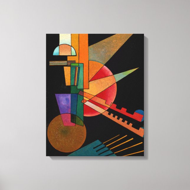 Toile Kandinsky - Interprétation Abstraite (Recto)