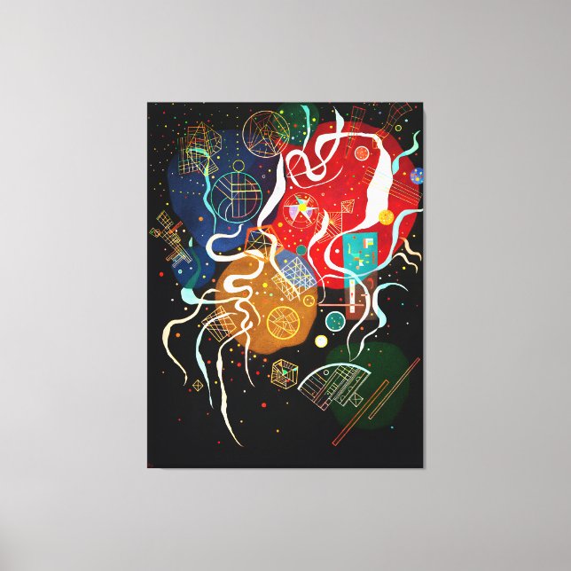 Toile KANDINSKY - MOUVEMENT I (Bewegung I) - 1935 - (Recto)