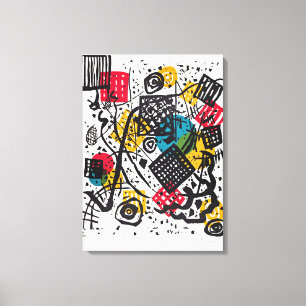 Toile Kandinsky - Petits Mondes V, art abstrait