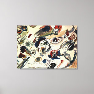 Toile Kandinsky - Première aquarelle Abstraite