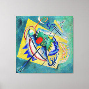 Toile KANDINSKY - RED OVAL - 1920 - Bauhaus -