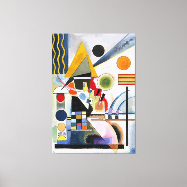 Toile KANDINSKY - SWINGING (Schaukeln) - 1925 - Bauhaus (Recto)