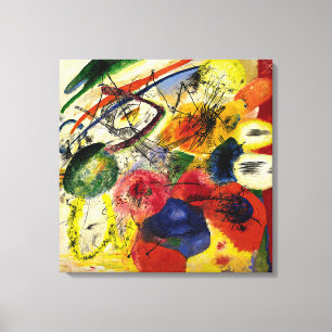Toile Kandinsky - Traits noirs