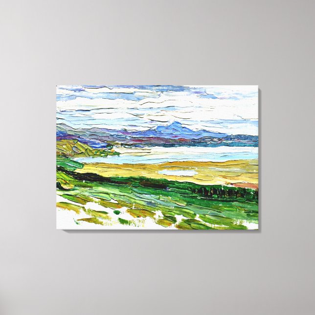 Toile Kandinsky - Tunis, La Baie (Recto)