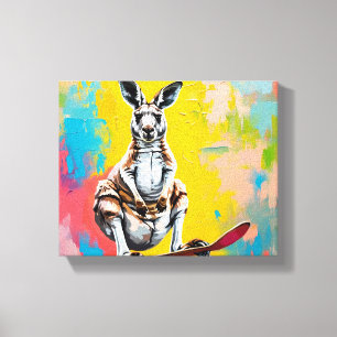 Toile Kangaroo Canvas Art