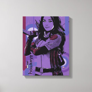 Toile Kate Bishop Graphic