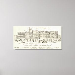 Toile Kearny, Bush et côté Ouest de pin