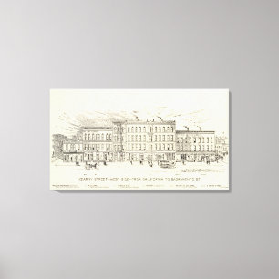 Toile Kearny, Californie et Sacramento West Side