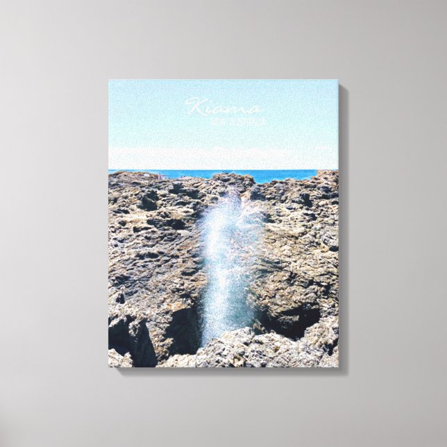 Toile Kiama Bloentier NSW Australie (Recto)