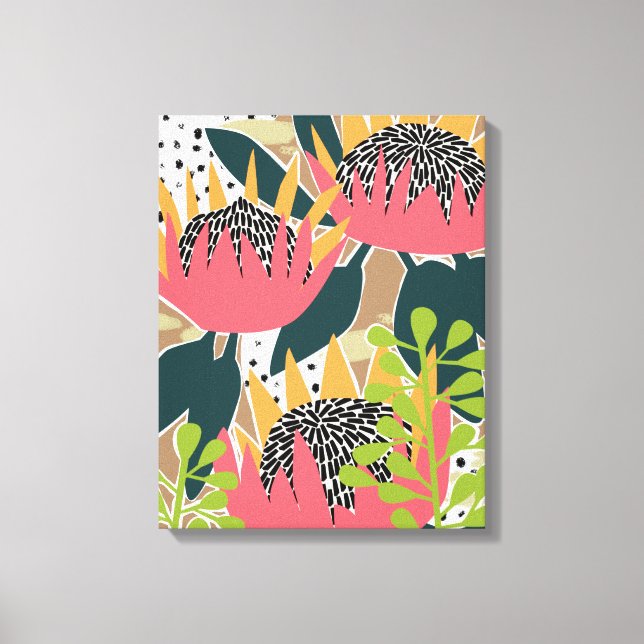 Toile King Protea I (Recto)